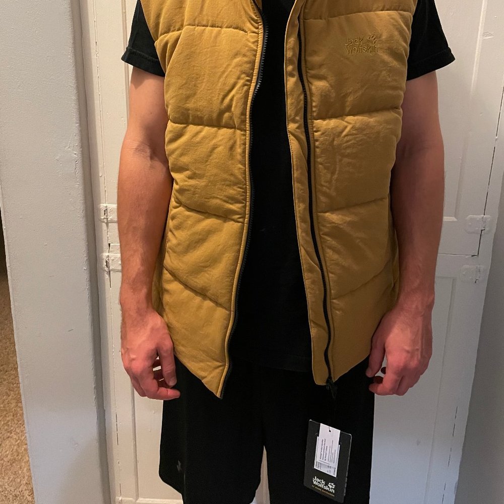 Jack Wolfskin Men's White Frost Vest